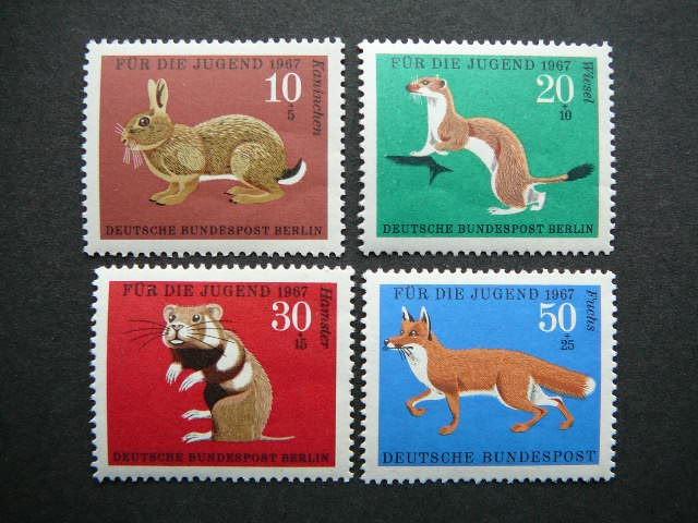 Berlynas 1967 Kiskis Lape Kiaune Vokietija MNH #