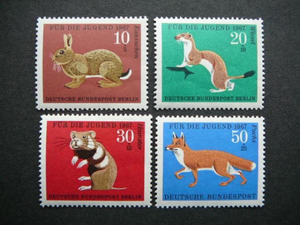 Berlynas 1967 Kiskis Lape Kiaune Vokietija MNH #