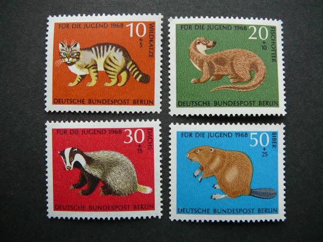 Berlynas 1968 Bebras Kiaune Vokietija MNH #