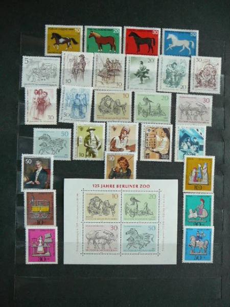 Berlynas 1969 m. p.zenklu komplektas Vokietija MNH #