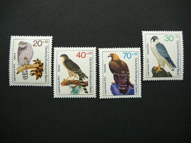 Berlynas 1973 Pauksciai Vokietija MNH