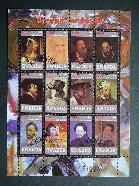 s543 Dailininkai Ruanda 2009 antsp. #Izymus zmones
