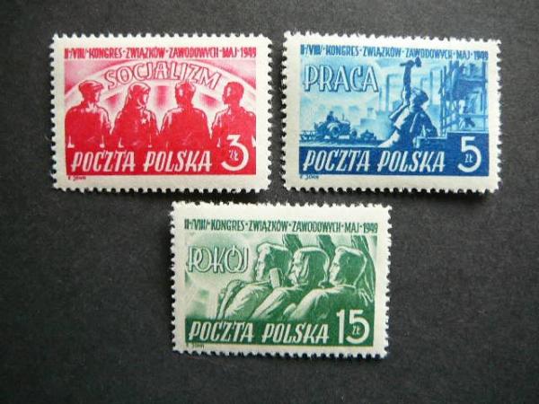 Lenkija 1949 Kongresas MNH #527