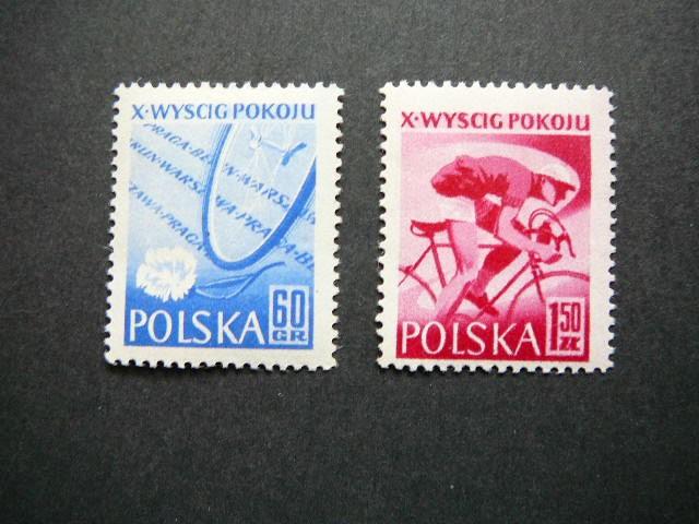 Lenkija 1957 Dviraciai MNH #1015