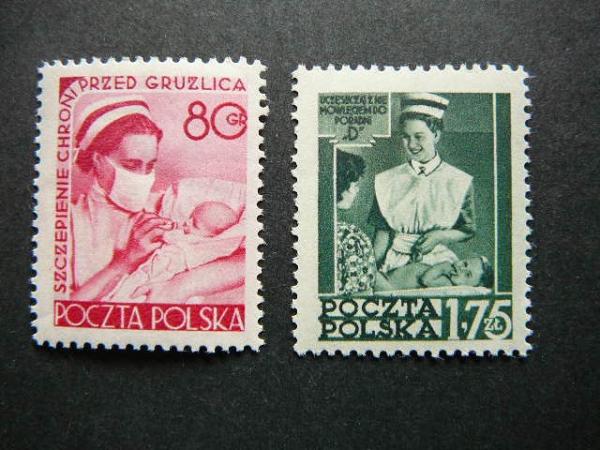 Lenkija 1953 Medicina MNH #816