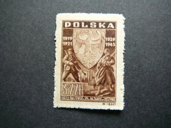 Lenkija 1946 Sukilimas MNH # 437 