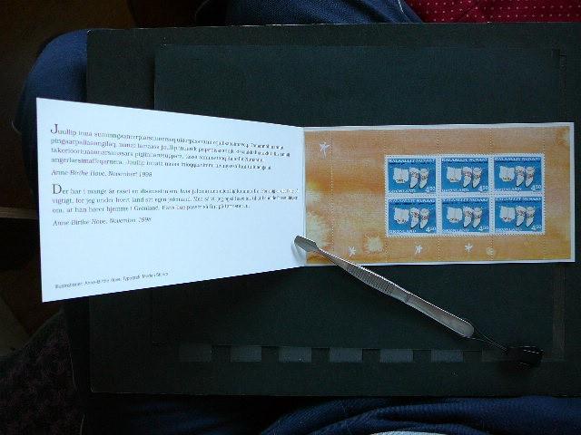 Grenlandija 1998 Sventos Kaledos MNH Bukletas #
