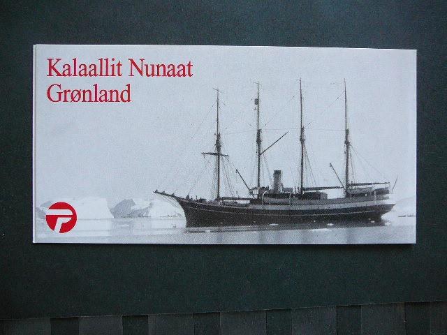 Grenlandija 1998 Laivai Burlaiviai MNH Bukletas #