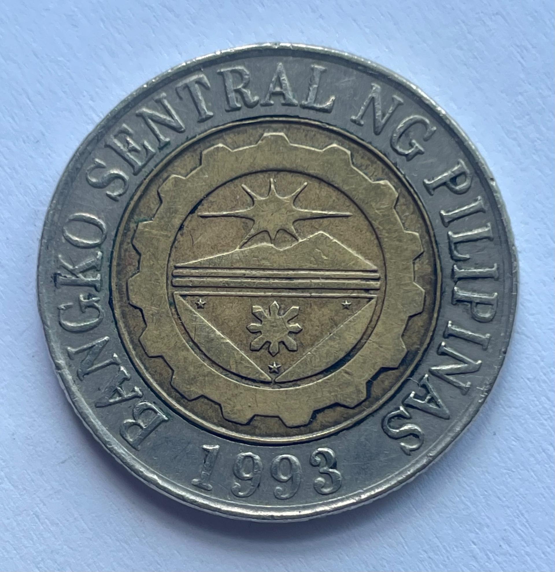 Filipinai 10 pesų 2002