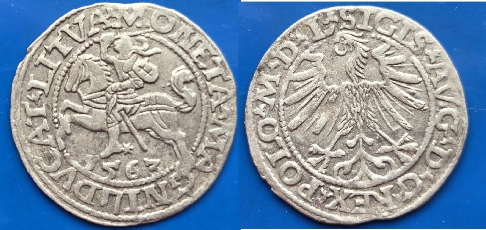 LDK - Ž.Augusto 1563 m. pusgrašis  !!!