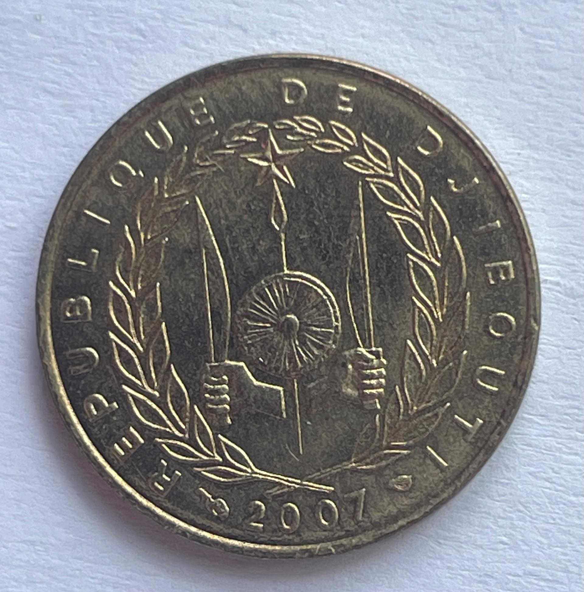 Džibutis 10 F 2007