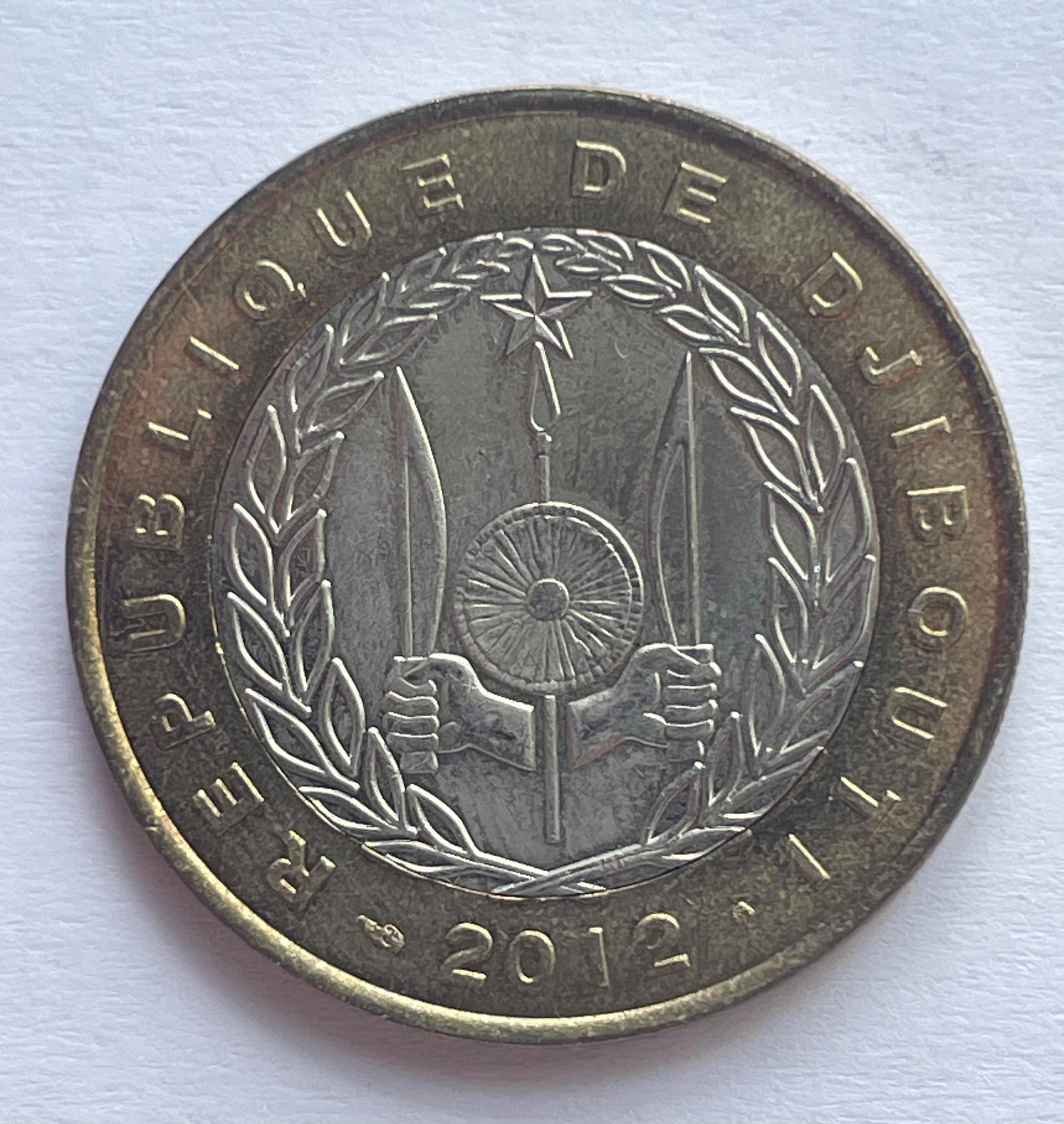 Džibutis 250 F 2012