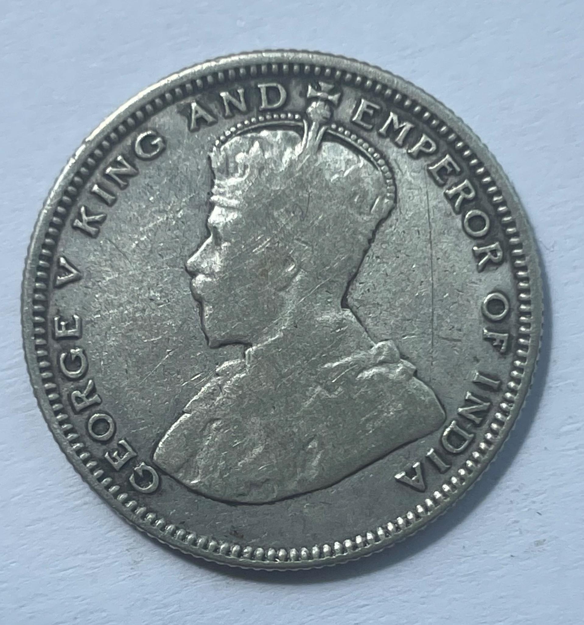 Straits Settlements 20 c 1926 sidabras