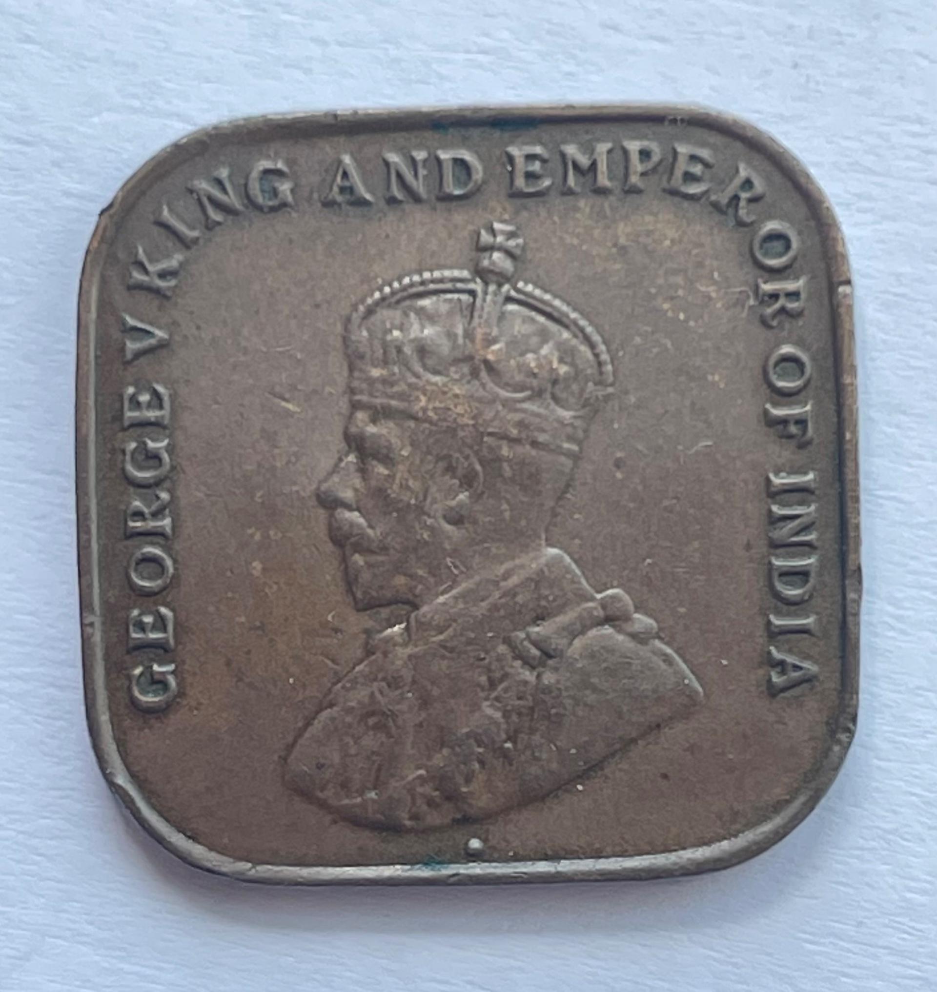 Straits Settlements 1 c 1920