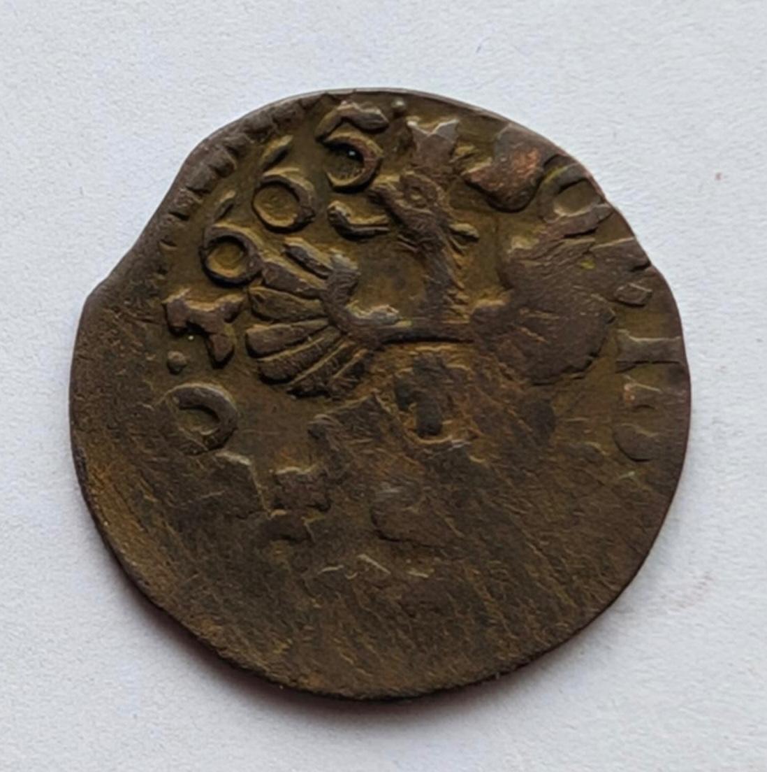 Jono Kazimiero 1665 šilingas 