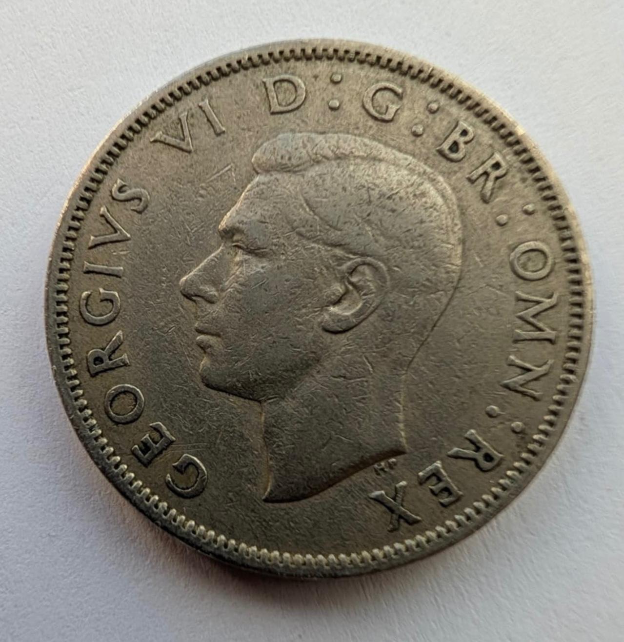 Didžioji Britanija 2 šilingai 1948