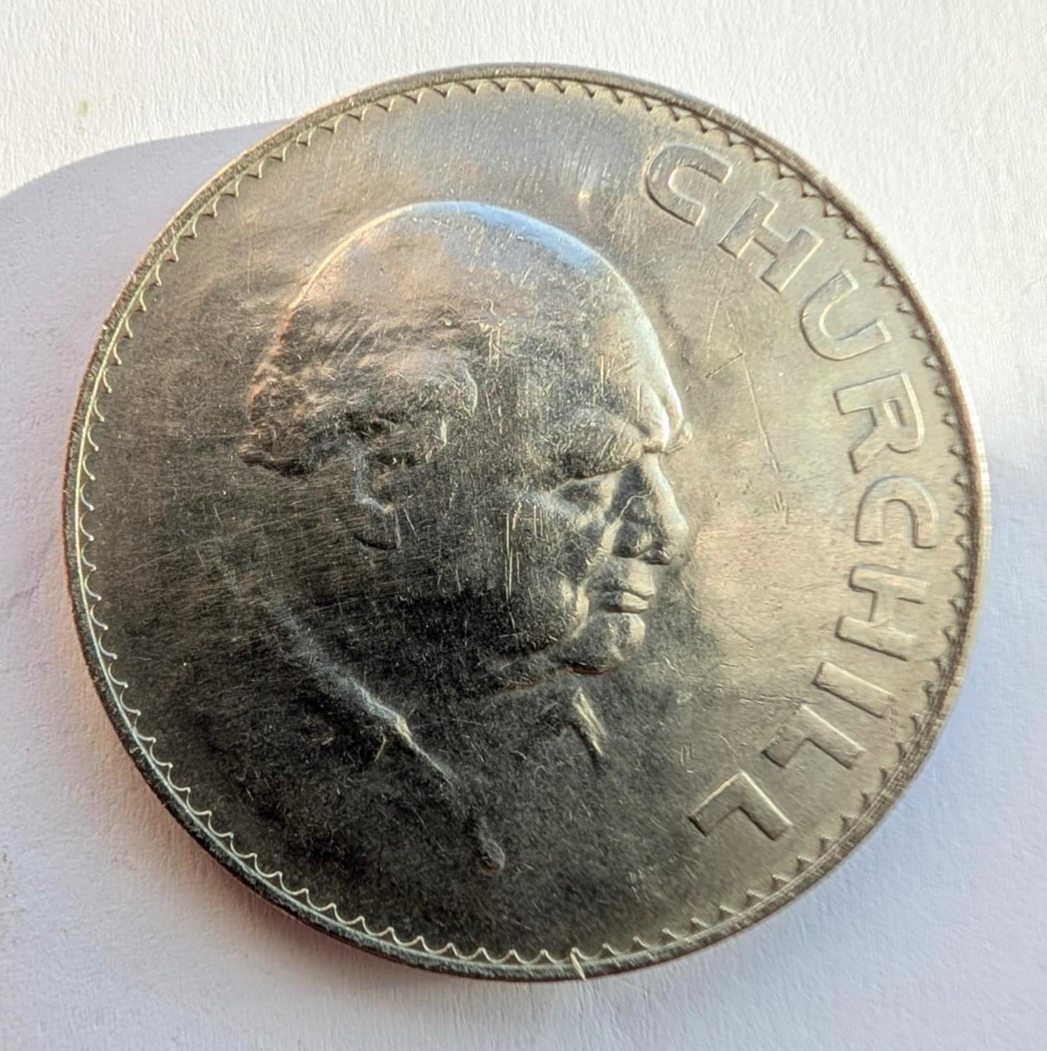 Didžioji Britanija 1 kroną 1965