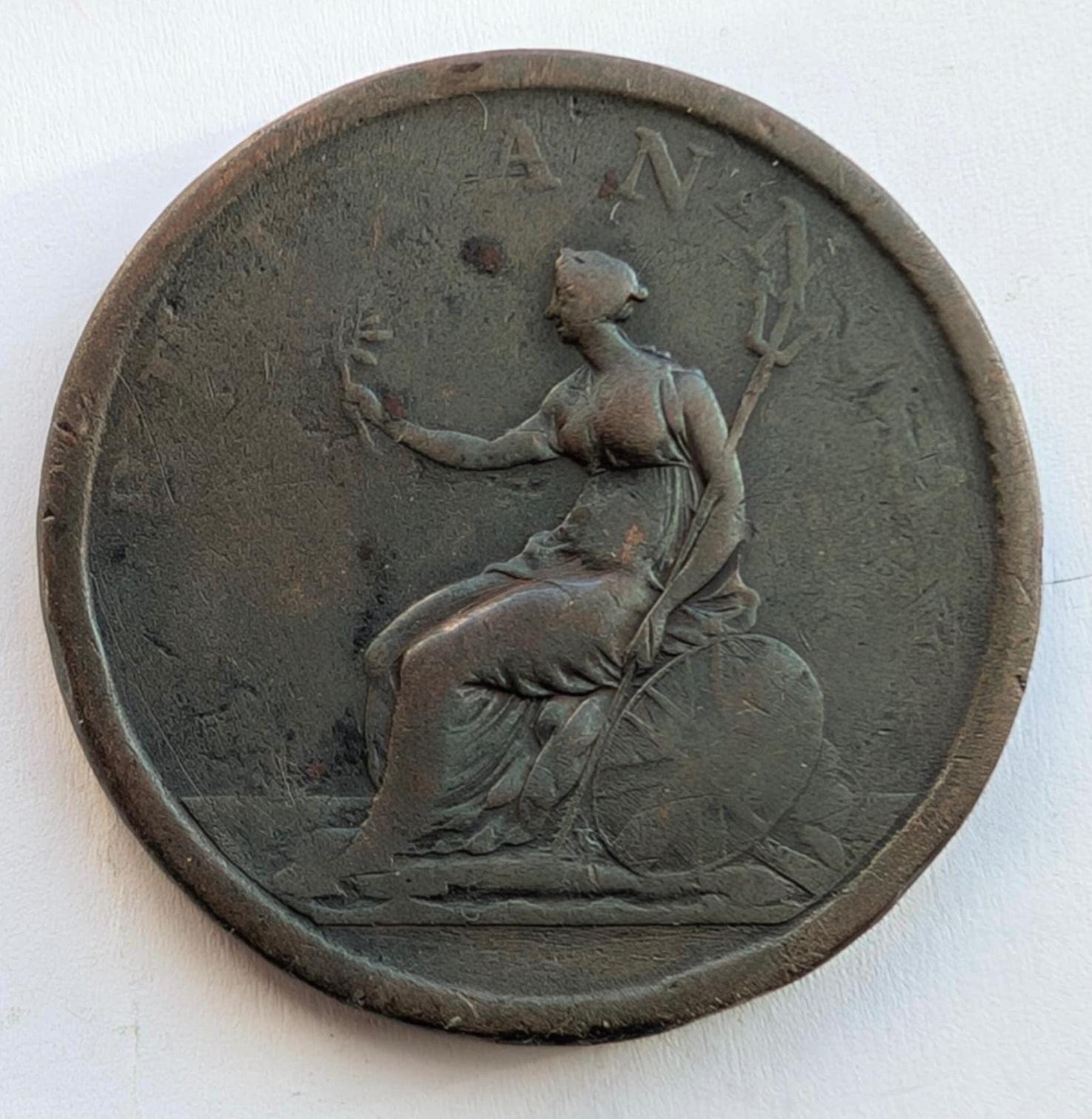 Didžioji Britanija 1 pensas 1806-07
