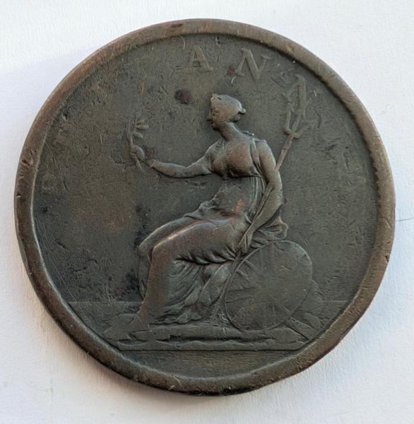 Didžioji Britanija 1 pensas 1806-07