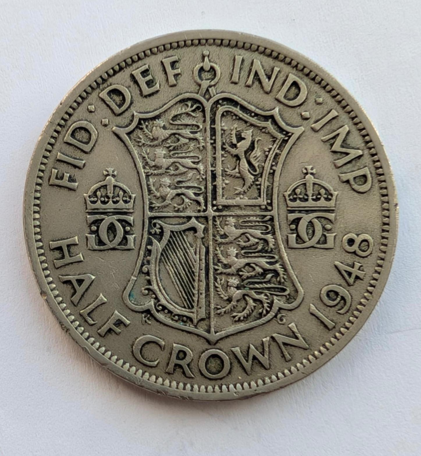 Didžioji Britanija 1/2 kronos 1948
