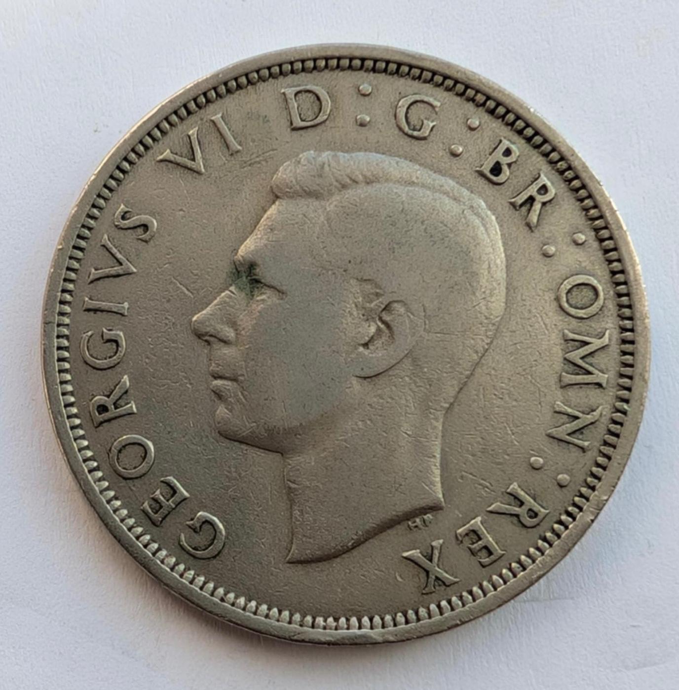 Didžioji Britanija 1/2 kronos 1948