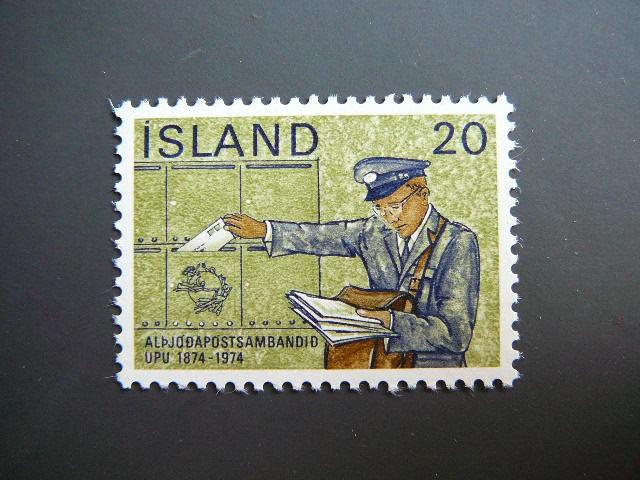 Islandija 1974 Pastas svarus MNH