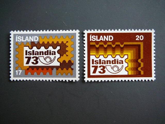 Islandija 1973 Pastas - ragelis svarus MNH