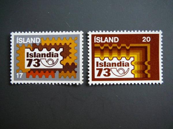 Islandija 1973 Pastas - ragelis svarus MNH
