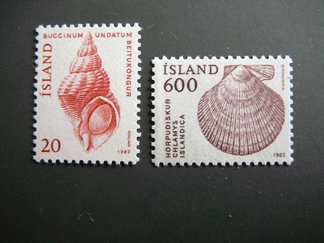 Islandija 1982 Kriaukles svarus MNH #