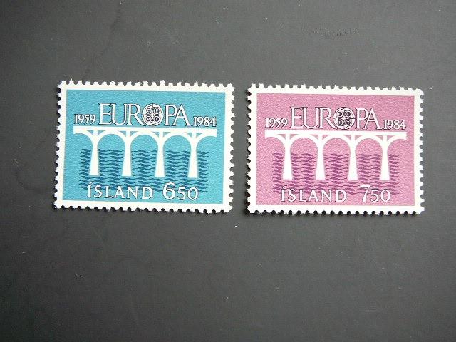 Islandija 1984 Europa Tiltas svarus MNH #