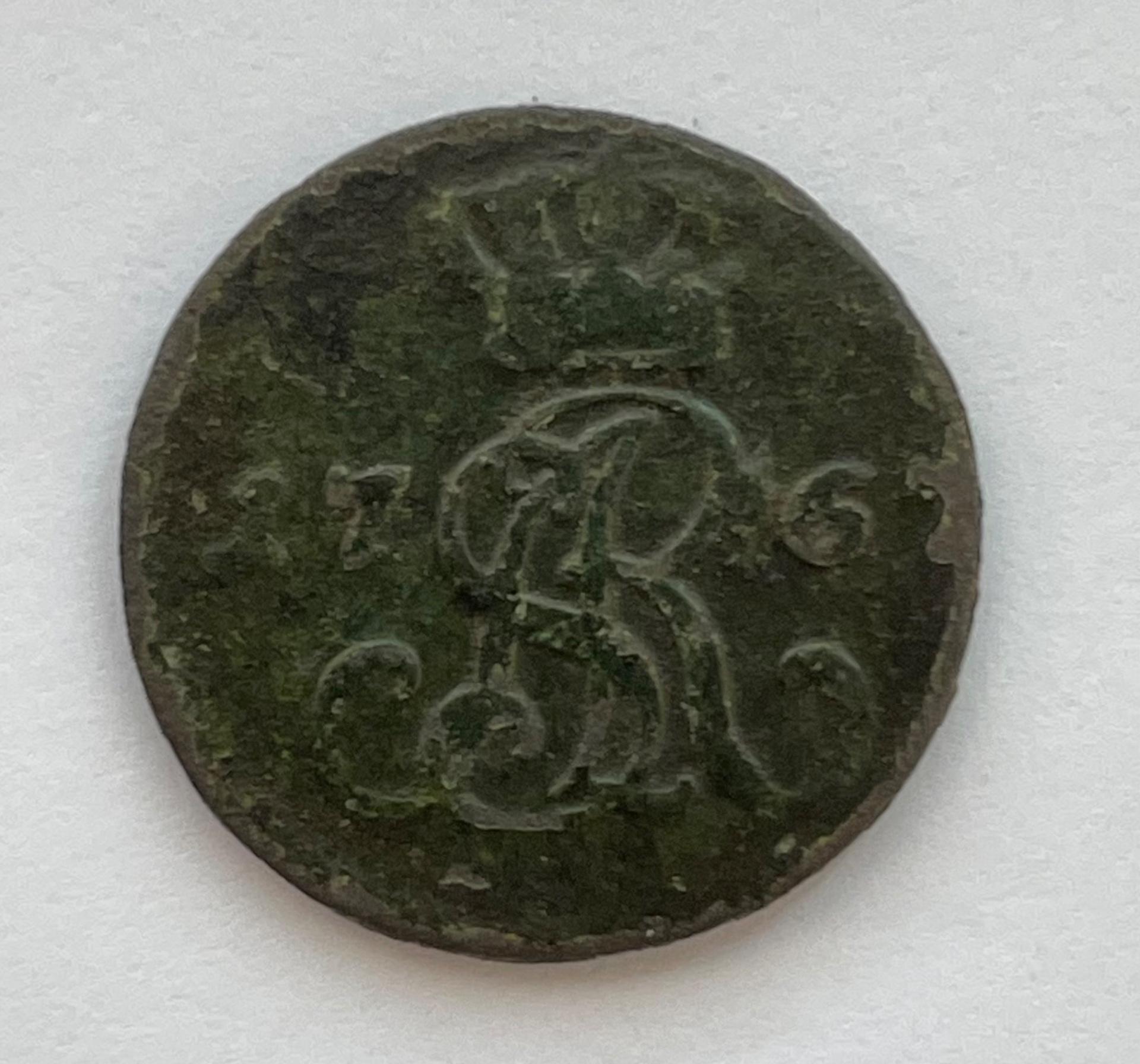 Stanislavo Augusto 1/2 grašio 1767 