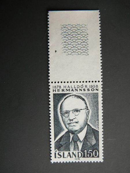 Islandija 1978 Profesorius svarus MNH #