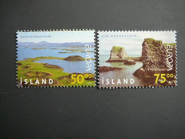 Islandija 1999 Europa Gamtovaizdziai svarus MNH #