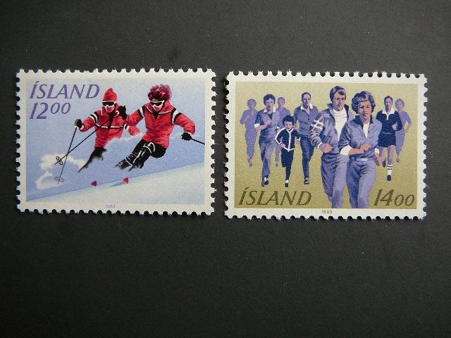 Islandija 1983 Sportas svarus MNH #