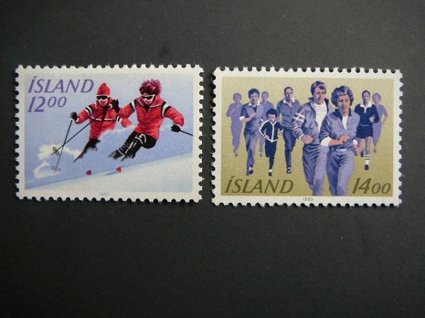 Islandija 1983 Sportas svarus MNH #