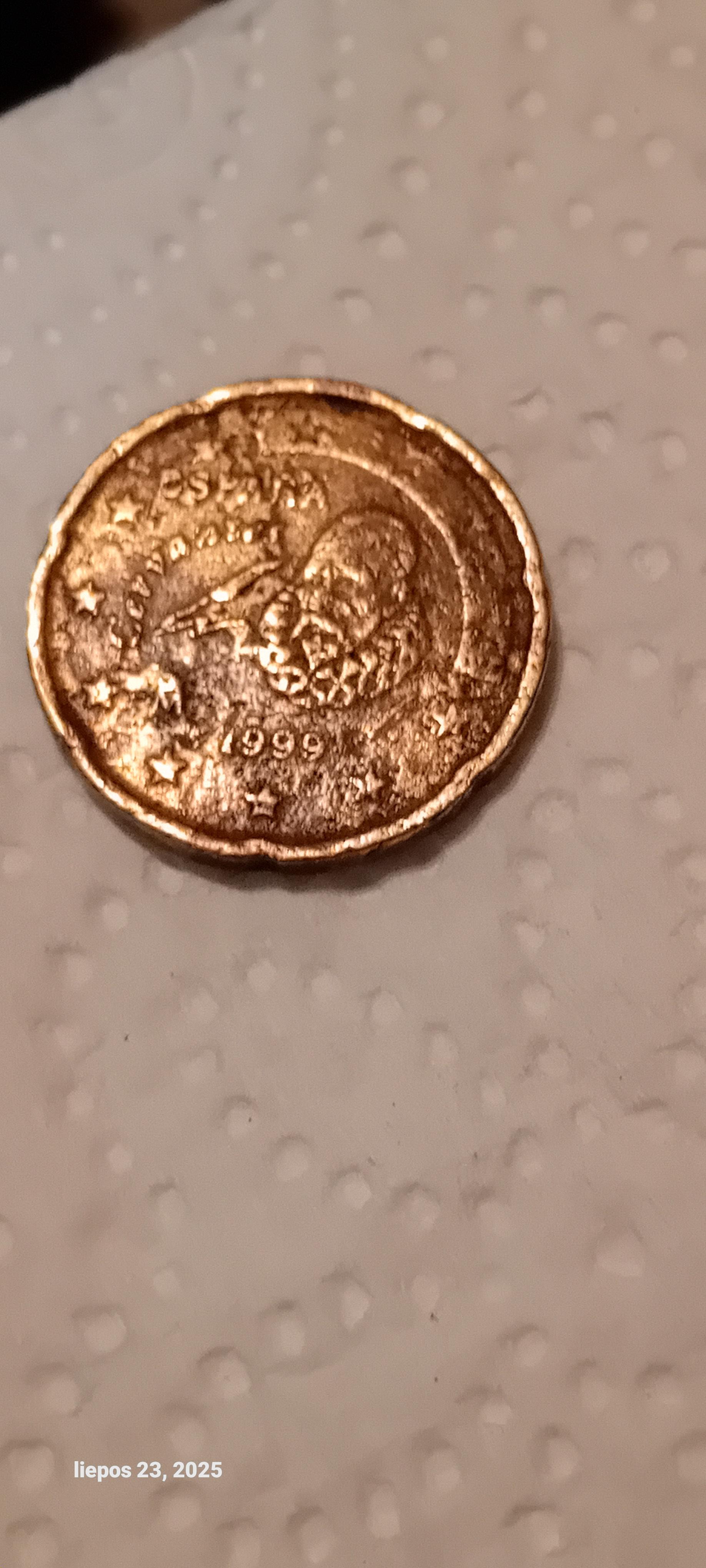 Ispanija 20ct 1999 m.