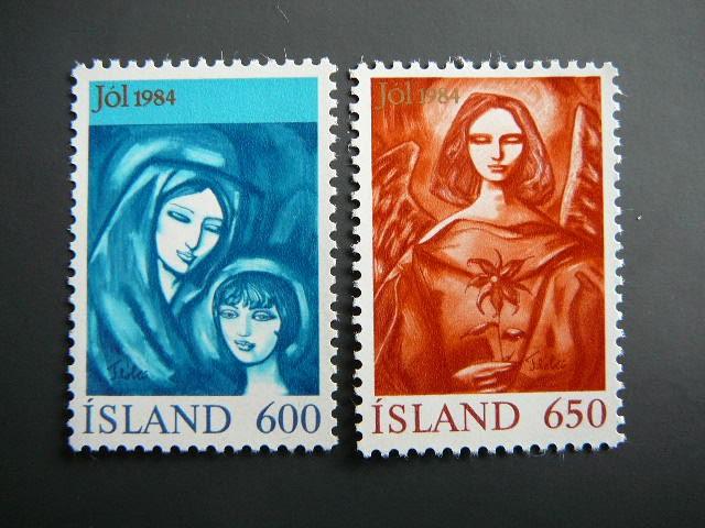 Islandija 1984 Sventos Kaledos svarus MNH #