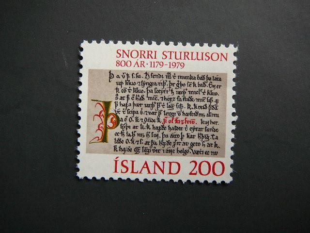 Islandija 1979 Istorikas S.Sturlusonas svarus MNH