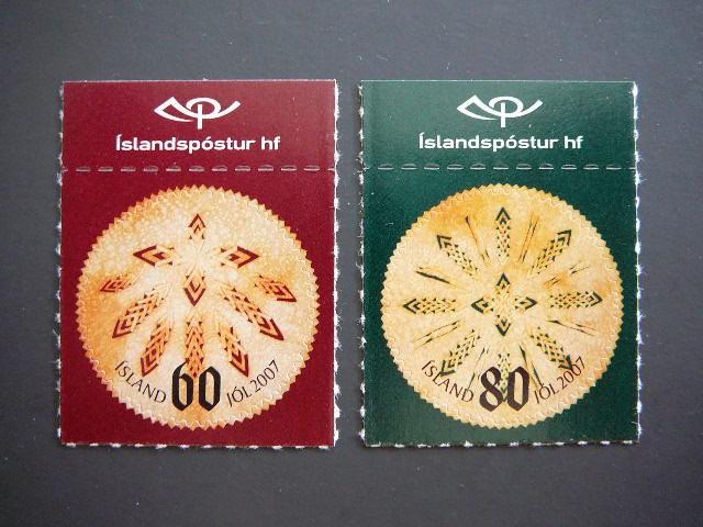Islandija 2007 Sventos Kaledos svarus MNH #