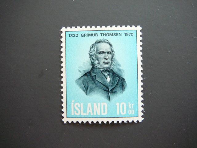 Islandija 1970 Poetas svarus MNH #