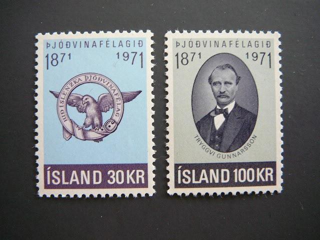 Islandija 1971 Emblema Prezidentas svarus MNH #