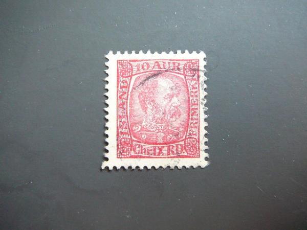 Islandija 1902 Karalius antsp. #