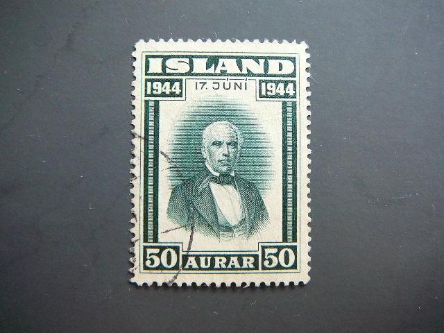 Islandija 1944 Izymus zmones antsp. #
