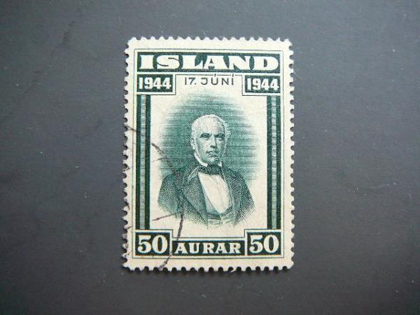 Islandija 1944 Izymus zmones antsp. #