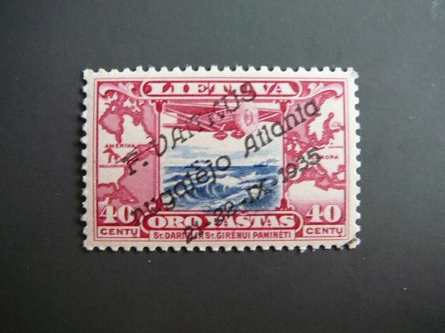 Lietuva 1935 404 F.Vaitkus Oro pastas MNH #11