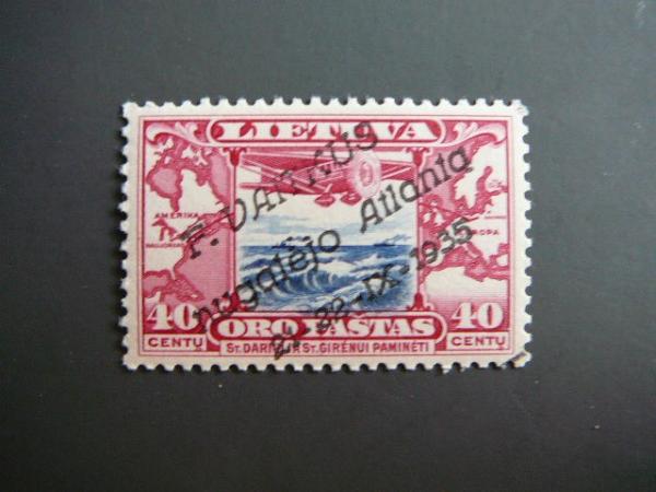 Lietuva 1935 404 F.Vaitkus Oro pastas MNH #11