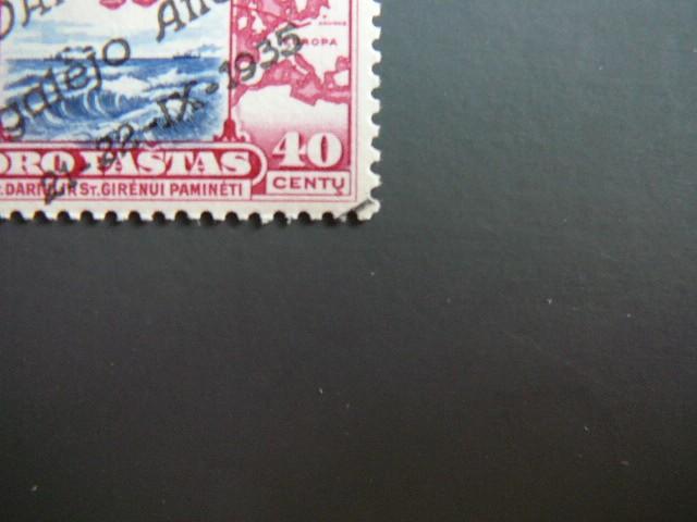 Lietuva 1935 404 F.Vaitkus Oro pastas MNH #11