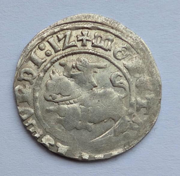 Žygimanto Senojo 1512 pusgrašis 