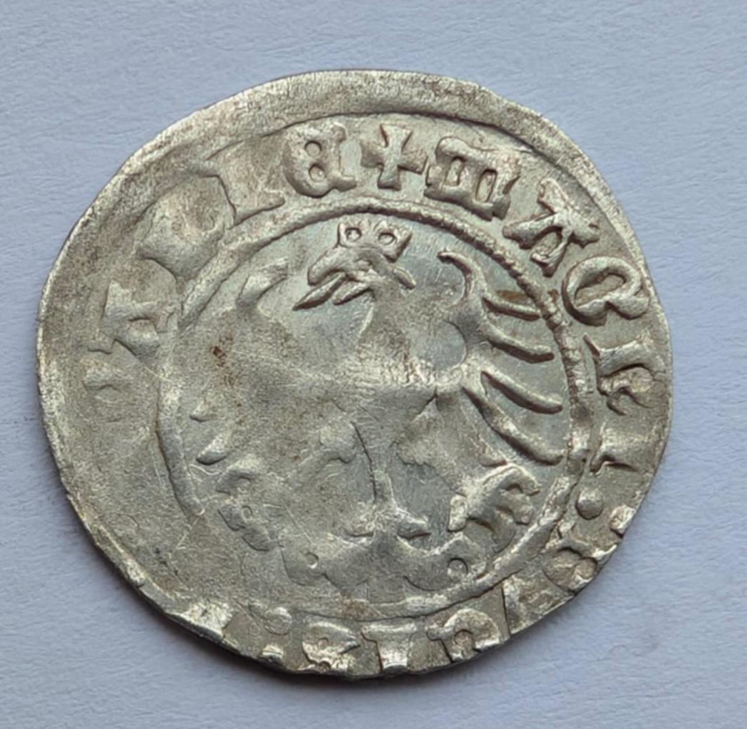 Žygimanto Senojo 1512 pusgrašis 
