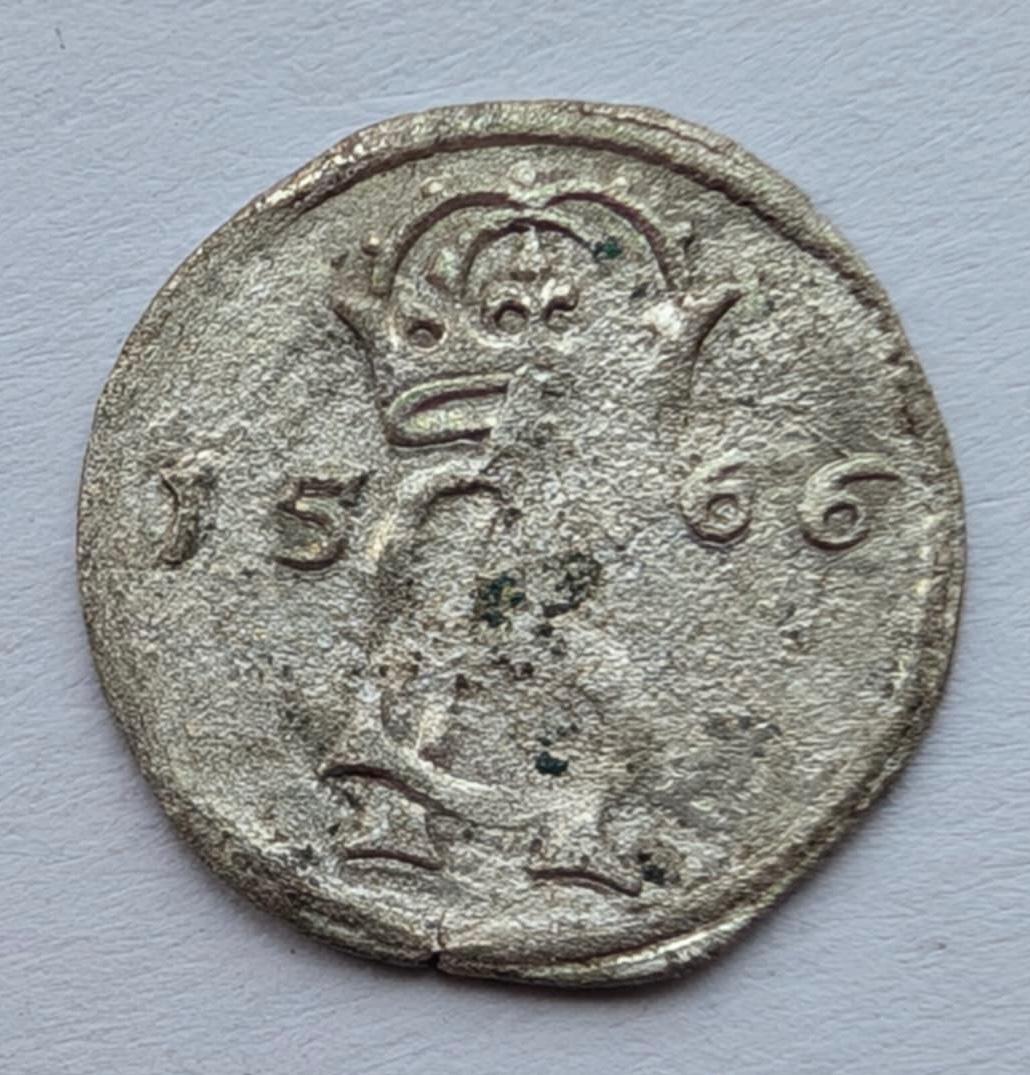 Žygimanto Augusto 1566 dvidenaris 